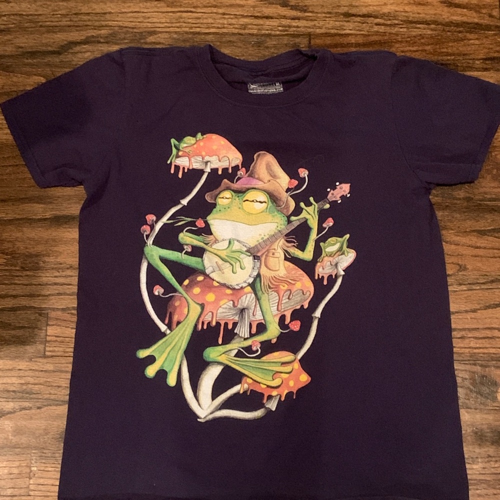 Navy Frog T-shirt